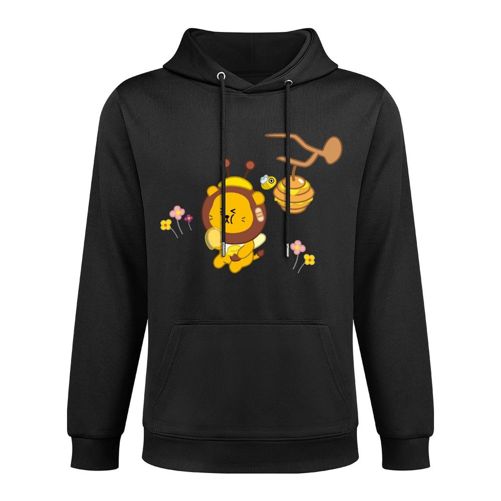 Wrinkle-Free Everyday Front Graphic Hoodies